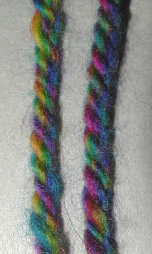 a balanced plied yarn